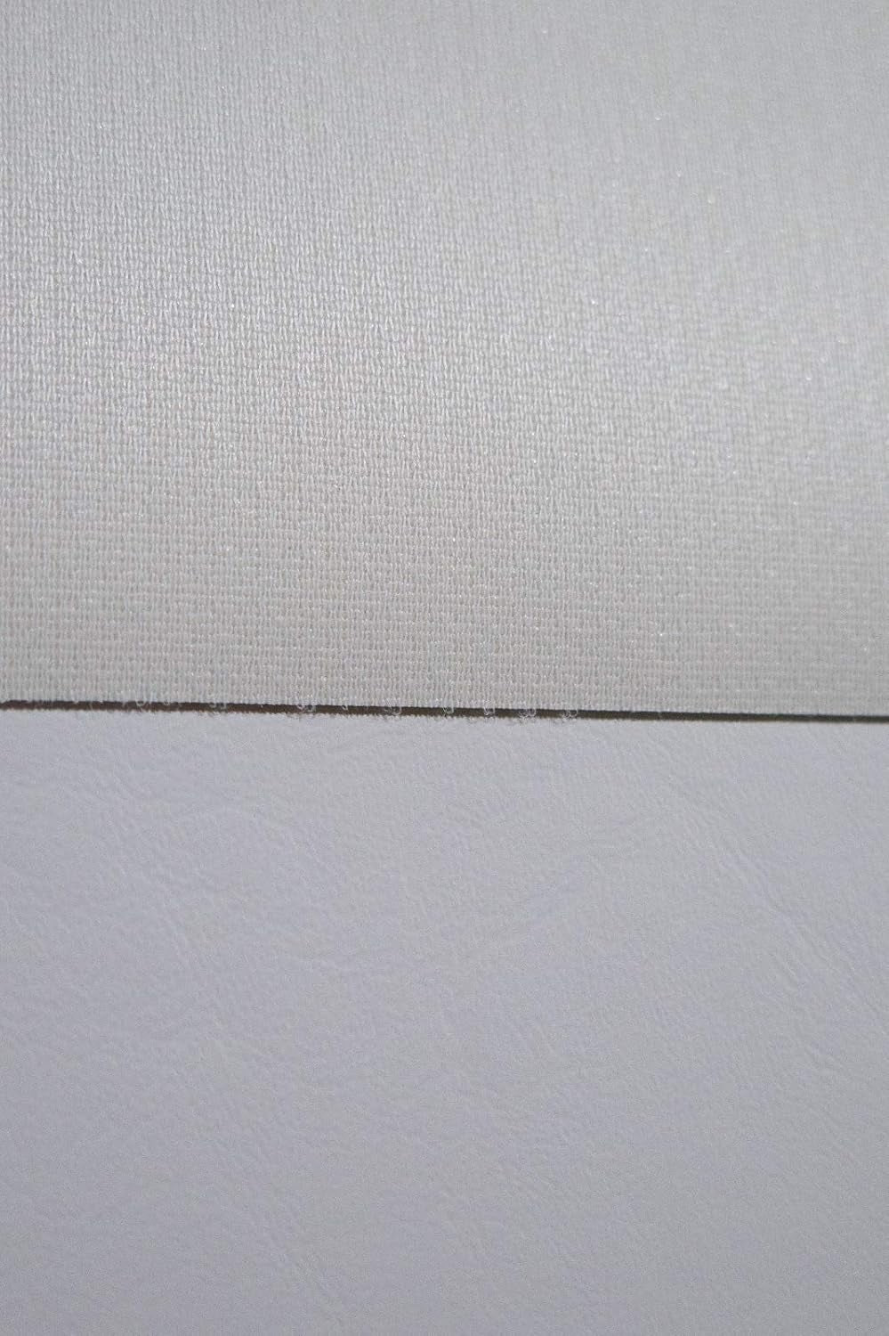 Marine Vinyl Upholstery Fabric Chalk White 54" Wide by the Yard Boat Auto