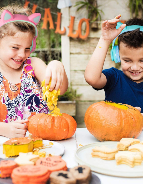 Load image into Gallery viewer, CT-7 Cat Ear Bluetooth Headphones, LED Light up Bluetooth Wireless over Ear Headphones with Microphone and Volume Control for Iphone/Ipad/Smartphones/Laptop/Pc/Tv
