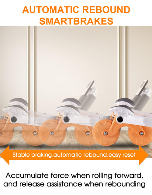 Load image into Gallery viewer, 2025 New with Timer Ab Abdominal Exercise Roller Elbow Support, Abs Roller Wheel Core Exercise Equipment, Automatic Rebound Abdominal Wheel
