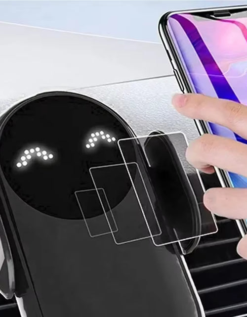 Load image into Gallery viewer, AutoGrip Wireless Car Charger – Infrared Sensor Mount &amp; Fast Charging Stand for iPhone &amp; Samsung
