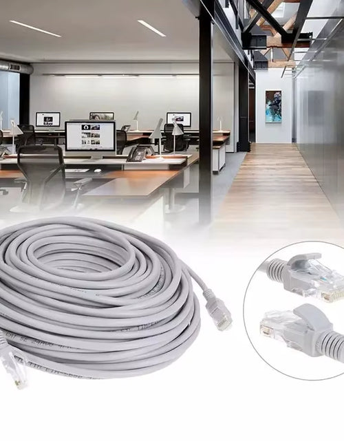 Load image into Gallery viewer, Cable Ethernet De Alta Velocidad Cat5E RJ45 Cable De Red LAN Enrutador De Ordenador Patch Cord , 1M/5M/10M/15M/20M/30M/50M
