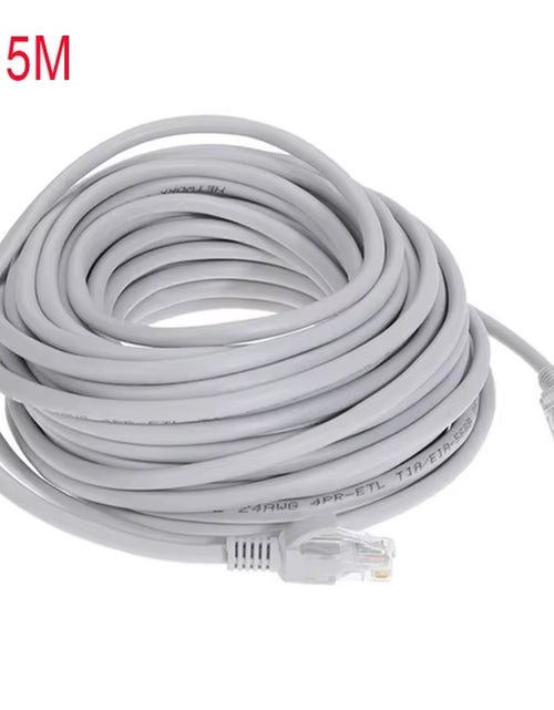 Load image into Gallery viewer, Cable Ethernet De Alta Velocidad Cat5E RJ45 Cable De Red LAN Enrutador De Ordenador Patch Cord , 1M/5M/10M/15M/20M/30M/50M
