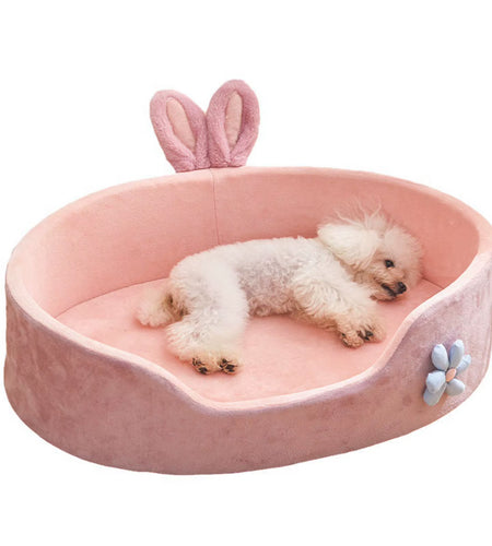 Detachable Pet Bed Pet Bed Detachable Washable Dog Sleeping Bed Soft Comfortable Warm Cat Bed for Four Seasons Soft Pet Bed