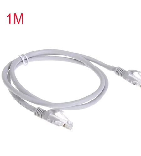 Cable Ethernet De Alta Velocidad Cat5E RJ45 Cable De Red LAN Enrutador De Ordenador Patch Cord , 1M/5M/10M/15M/20M/30M/50M